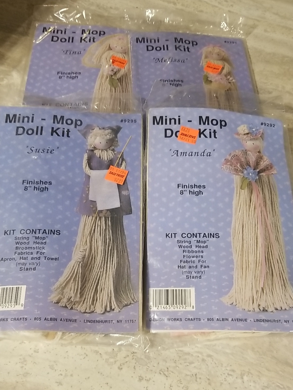 Mini-Mop Doll Kits New